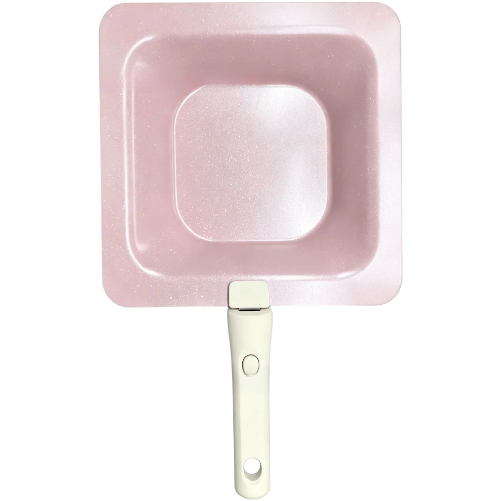 For Kitchen Cooking Removable Handle Pan Frying Pan For Versatile Cooking Prevent Warping Excellent Heat Distribution
