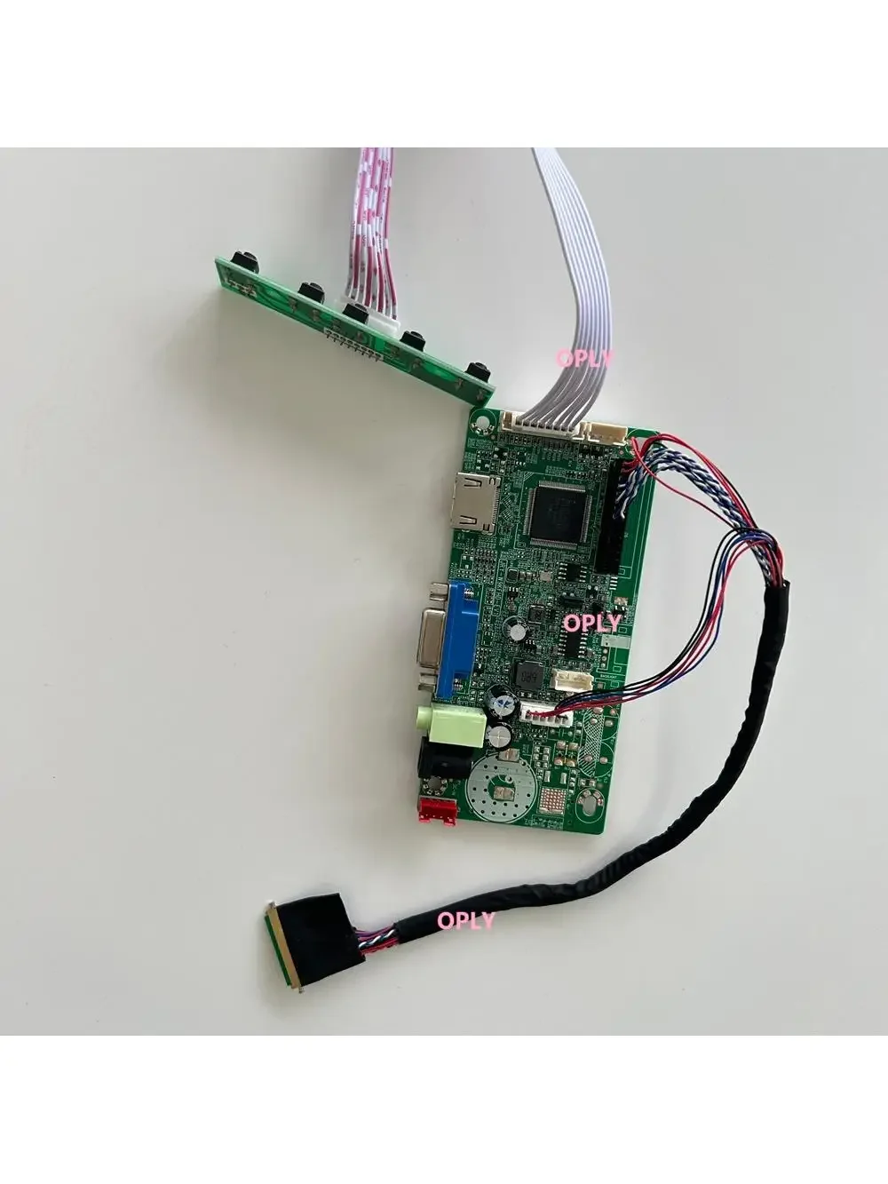 Zestaw naprawczy do N156BGE-L21 N156BGE-L41 N156BGE 1366X768 15.6 calowy panel LED monitora z ekranem, kompatybilny z HDMI, VGA, płytka kontrolera 58C — zdjęcie produktu 6