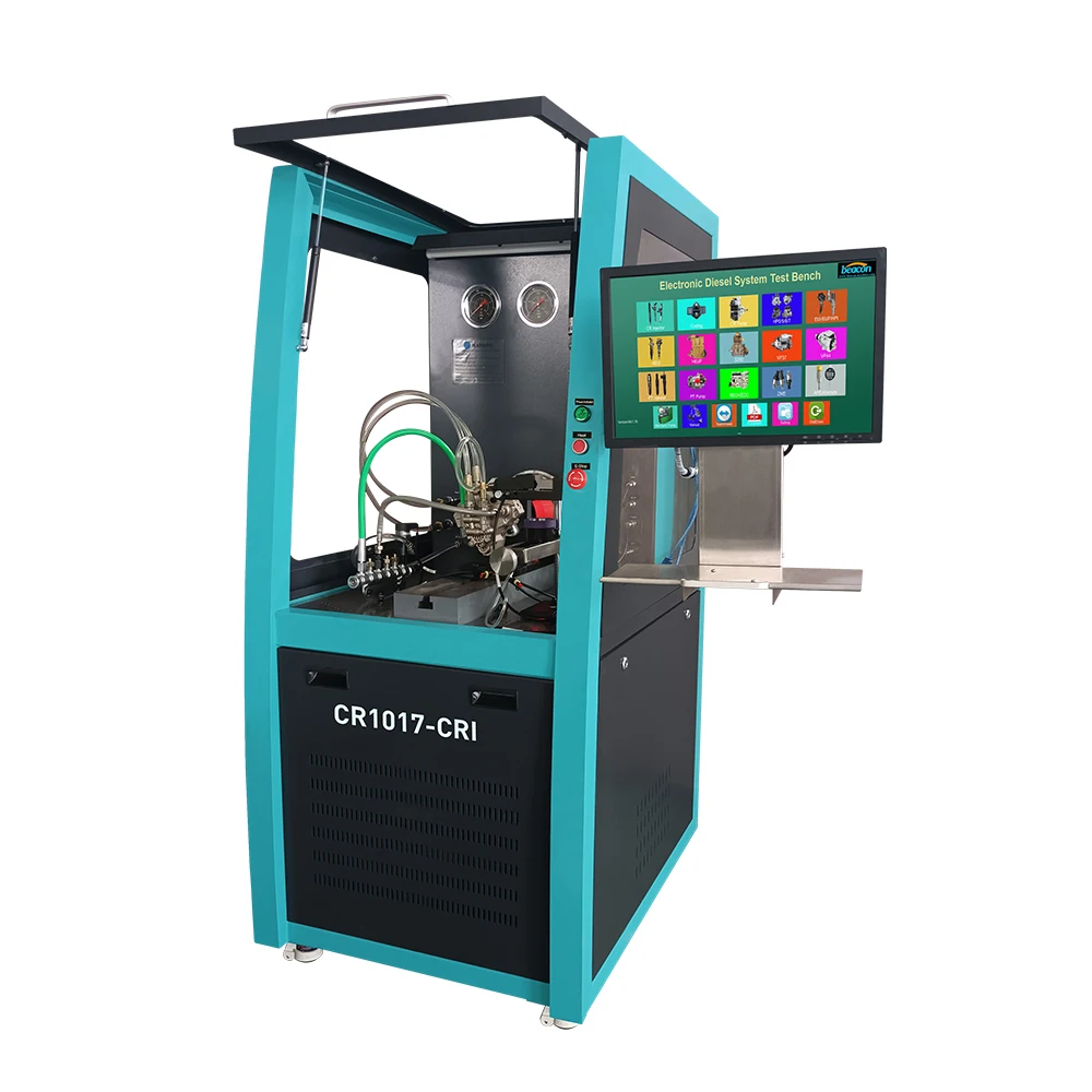 Beacon Cr1017 Crdi Common Rail Diesel Peizo Eui Eup Heui Injector Coding Test Bench Diesel Fuel Injector Repair Machine
