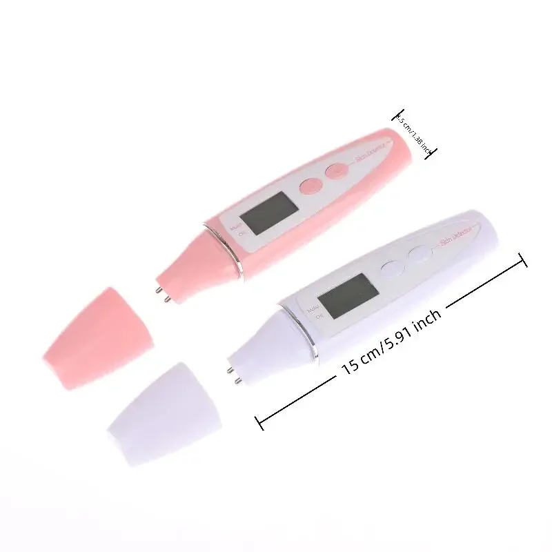 Vochttest Pen Huidverzorging Tester Gereedschap Gezichtsvochtigeranalysator Hydratatiemonitor Waterdicht LED-display