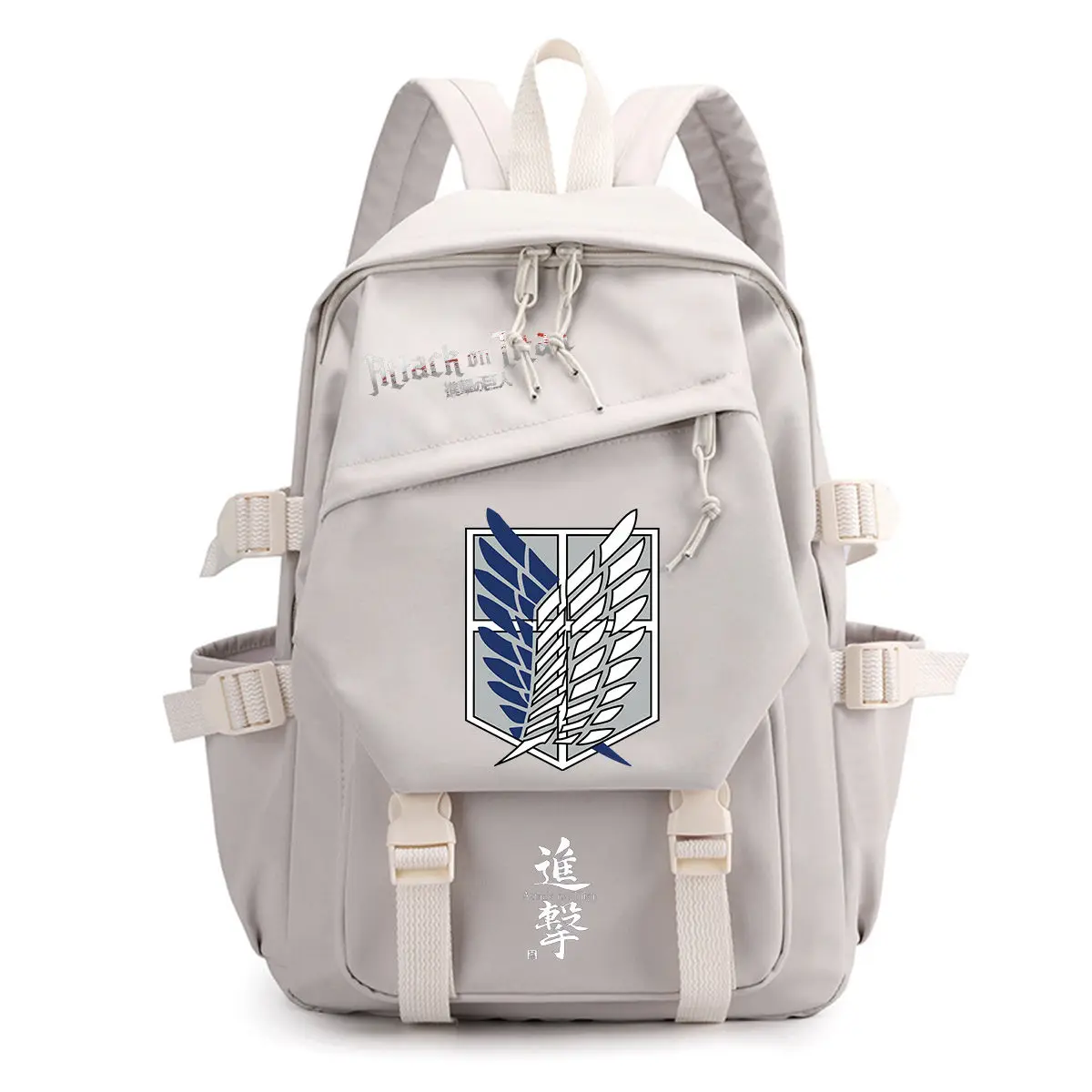 Anime Attack on Titan Series Backpack Large Capacity School Bag Men's Backpacks Lightweight Back-to-school-anime Bags
