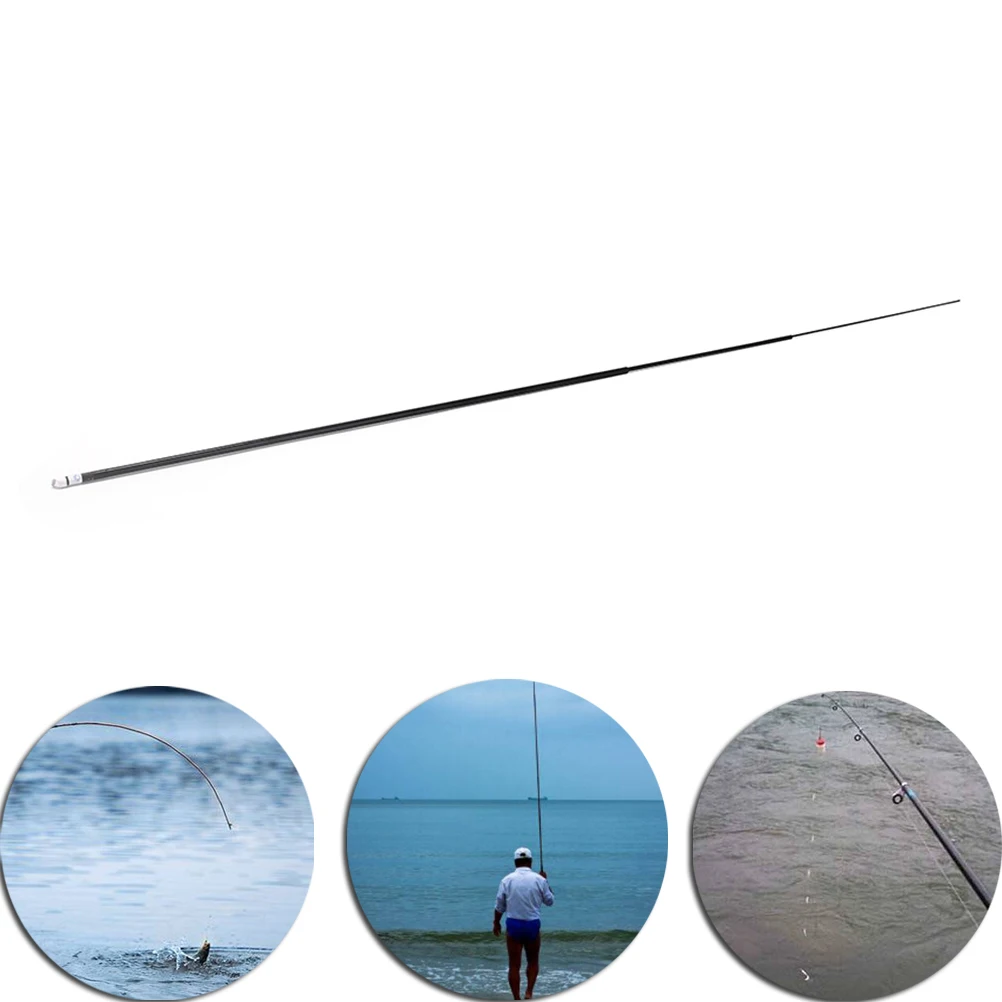 

46cm 3 Short Intervals Fishing Rod Tips Spare Tips Solid And Hollow Carbon Rod