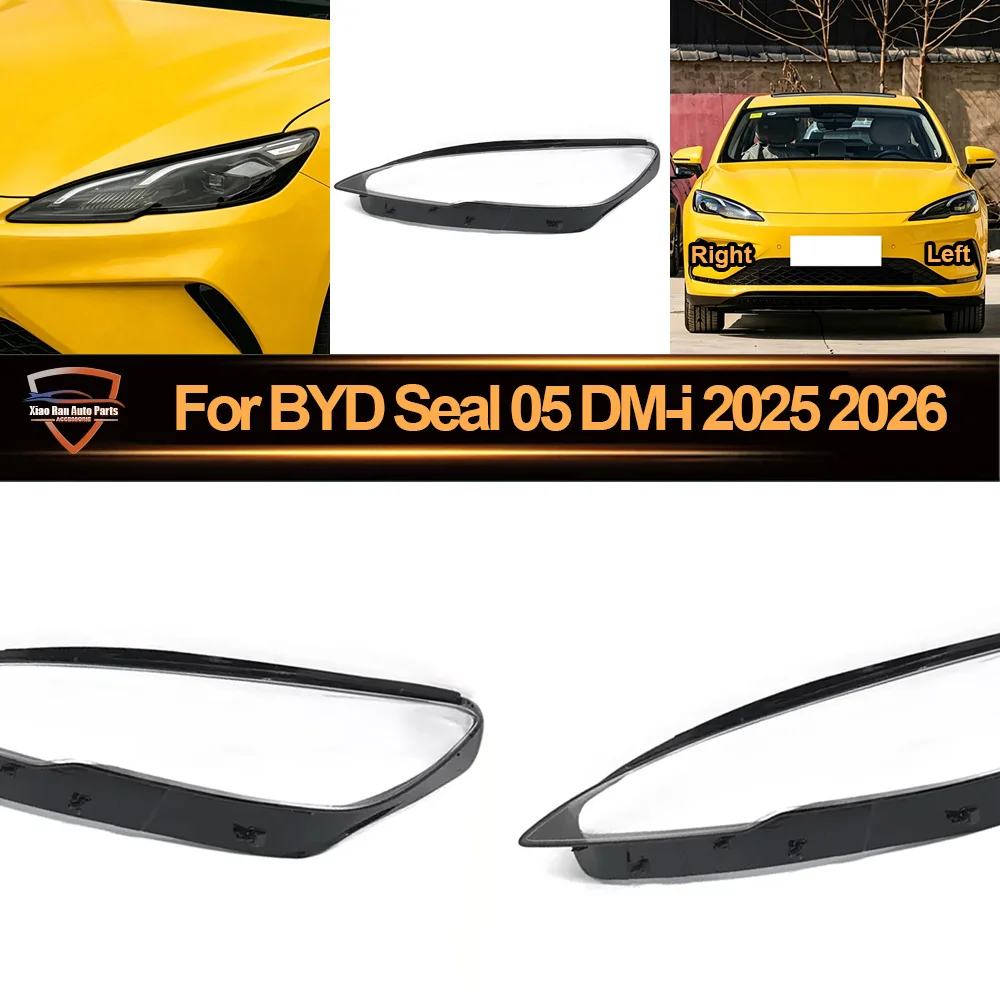 

Headlamp Cover 2025 2026 For BYD Seal 05 DM-i Lampshade Lamp Shade Headlight Shell Lens Plexiglass Auto Replacement Parts