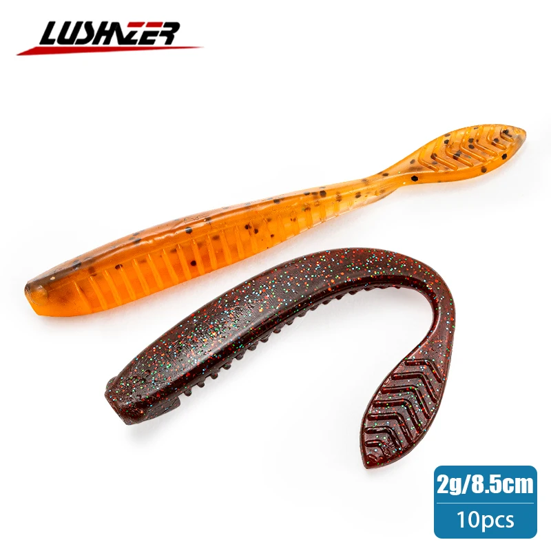 lushzer-10-pcs-saco-minhoca-isca-macia-tpe-flutuante-85mm-2g-isca-de-pesca-para-baixo-truta-isca-artificial-enfrentar