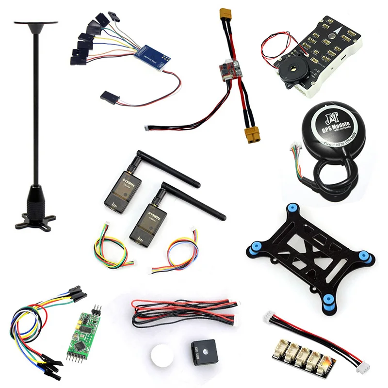 PIXHAWK2.4.8 high-end complete drone self-driving set flight control M8N GPS data transmission OSD set