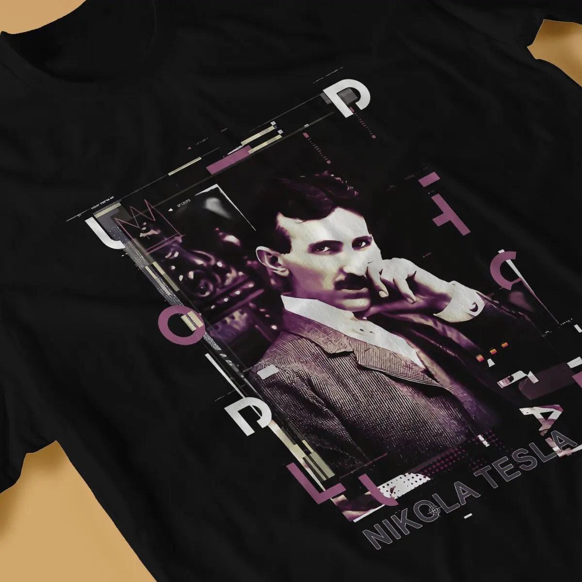 Men T-Shirt Hn0 Funny 100% Cotton Tees Short Sleeve Nikola Tesla T Shirt O Neck Clothes Birthday Gift