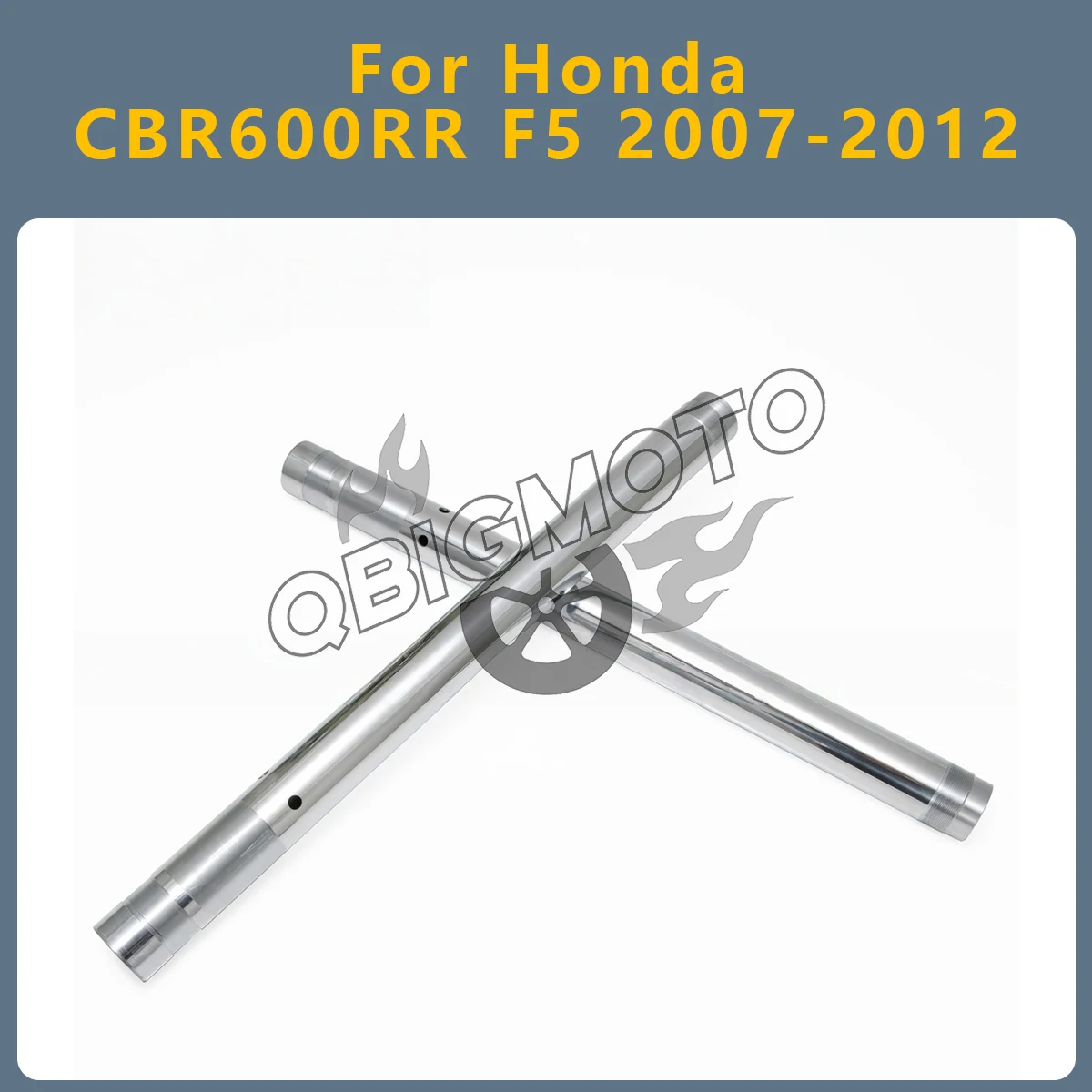 Motorcycle Front Suspension Fork Inner Tubes Pipes Accessories Set For Honda CBR600RR CBR 600 RR F5 2012 2011-2007 CBR600-RR