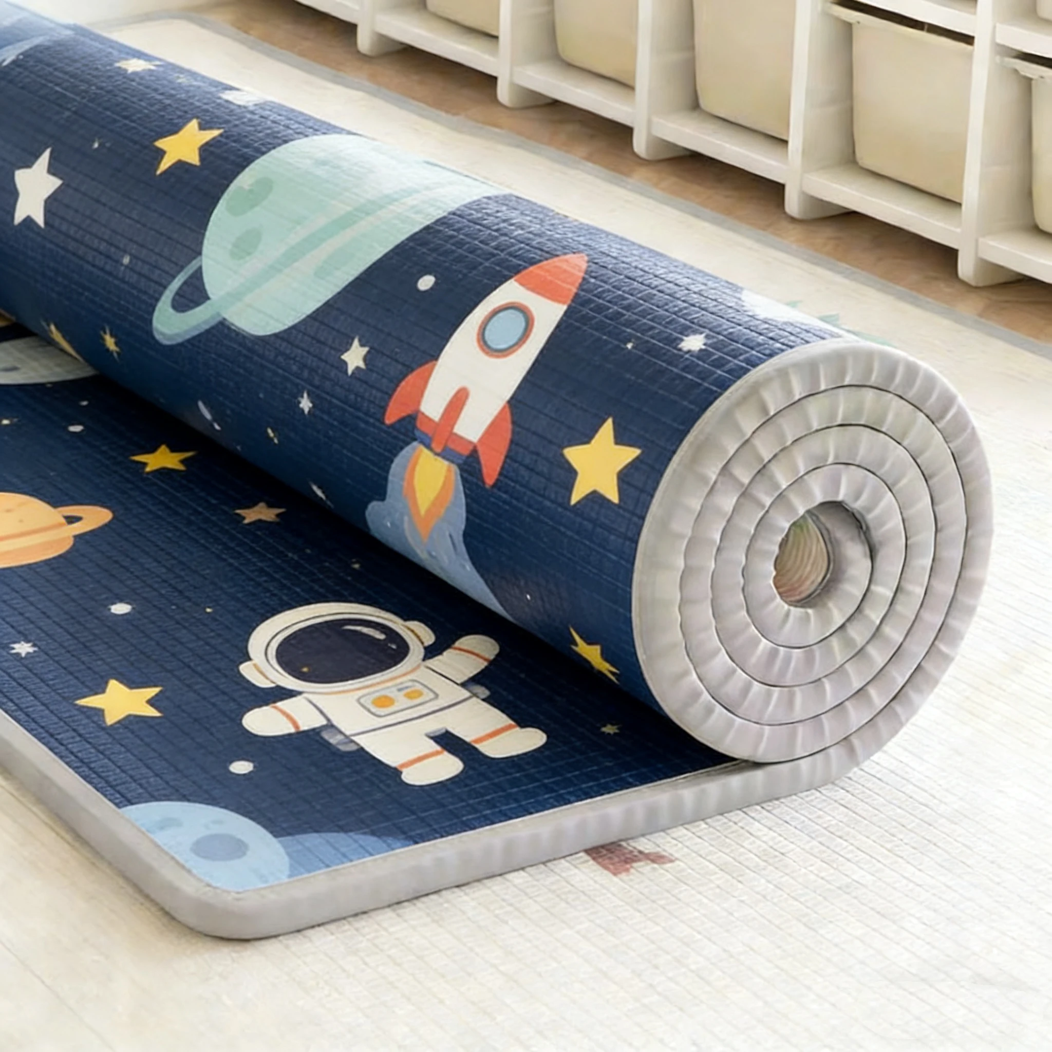 Crawling Play Mats Double Sided Pattern Baby Activities Non-toxic EPE Baby Activity Gym Room Mat Game Mat for Children's Mat Rug
