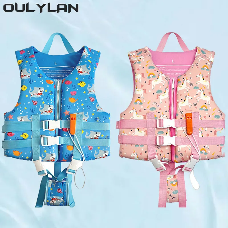 Oulylan Swimming Lifesaving Life Jacket Aid Flotation Device Buoyancy kayaking Boating Surfing Vest Safety Survival Suit