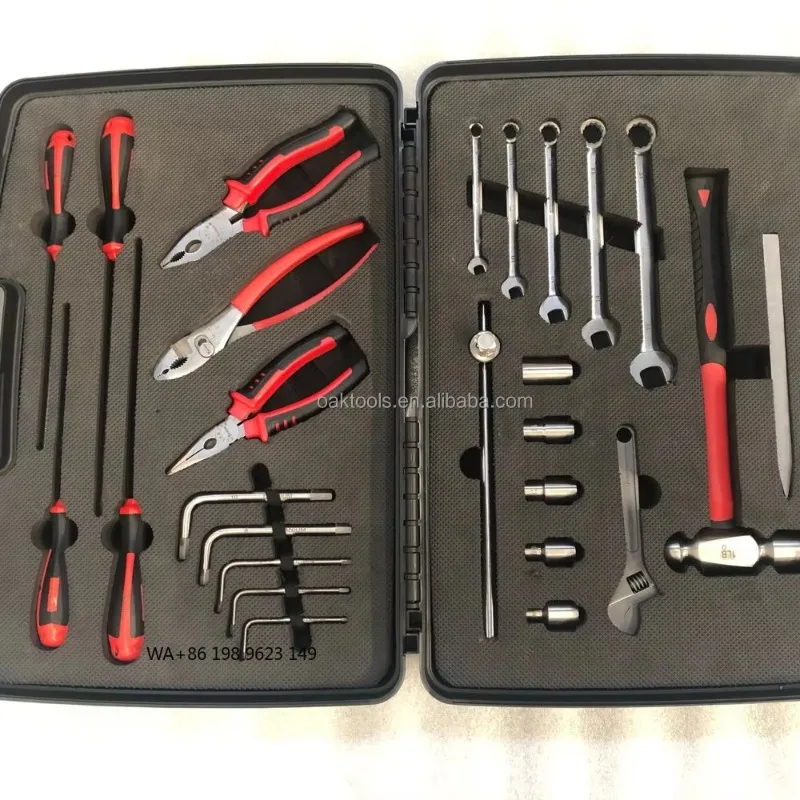 26 PiecesTitaniumHexWrenchKit 100%Non-magnetic Corrosion-resistant Lightweight Hand Tools with Hard Case Professional Repair Set
