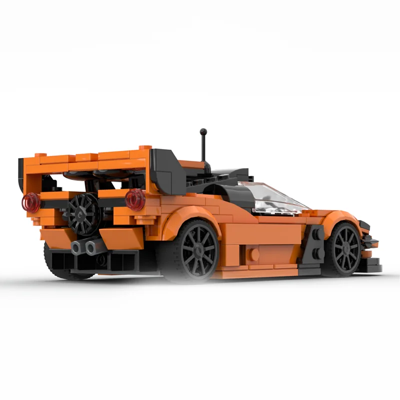 353pcs MOC City Champions Gordon Murray T Model Building Blocks Construction Christmas Gift Toy DIY Education Idea Creative