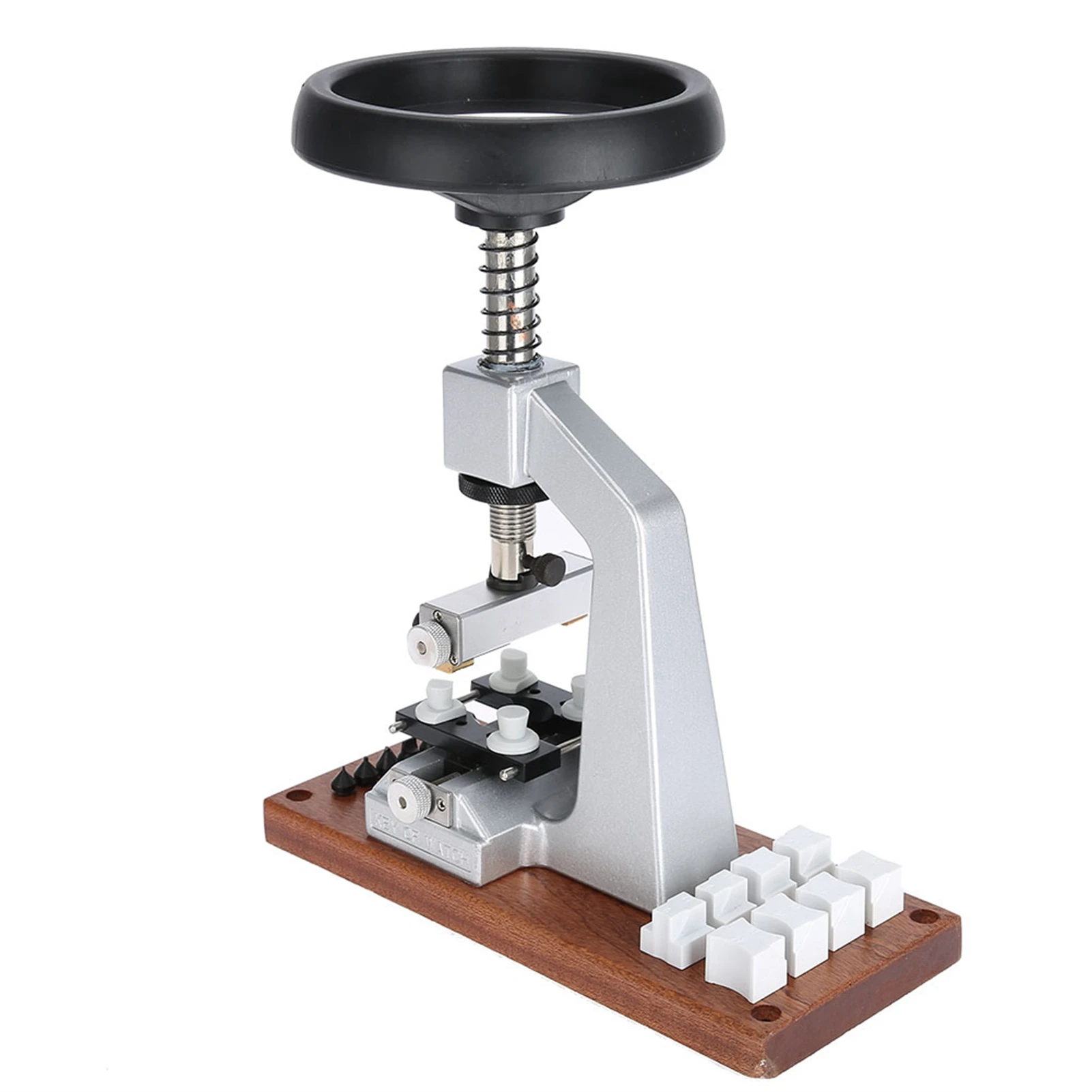 مزيل علبة الساعة 5700 #   فتاحة علبة ساعة مقاعد البدلاء مع أداة إصلاح صانع الساعات بقاعدة معدنية لأداة إصلاح ساعة رولكس / تيودور