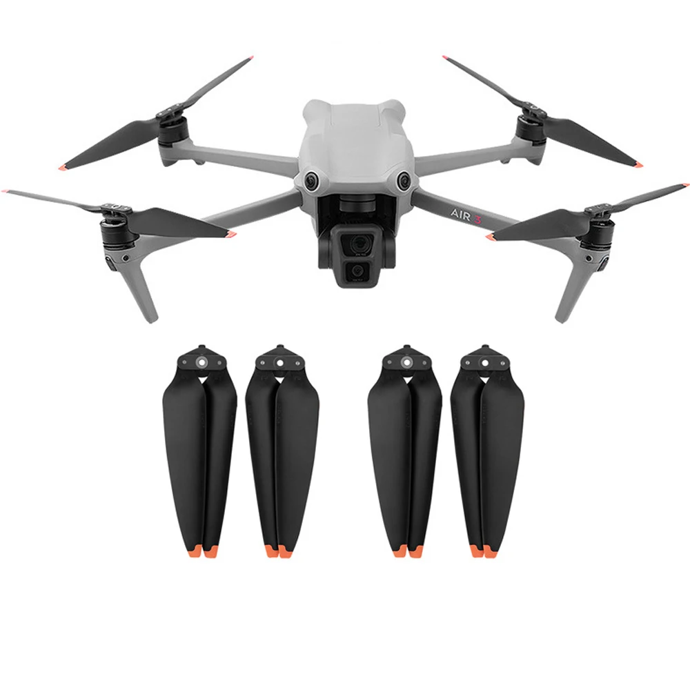 For DJI Air 3/Air 3S Propeller Replacement High Toughness Durable Quick Release Twist On Installation Lightweight Compact