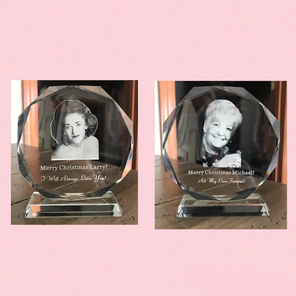 Personalized Laser Etched Crysta Award, Employee Award, Realist Appreciation, for Manager, with Laser Engraving,Thank you