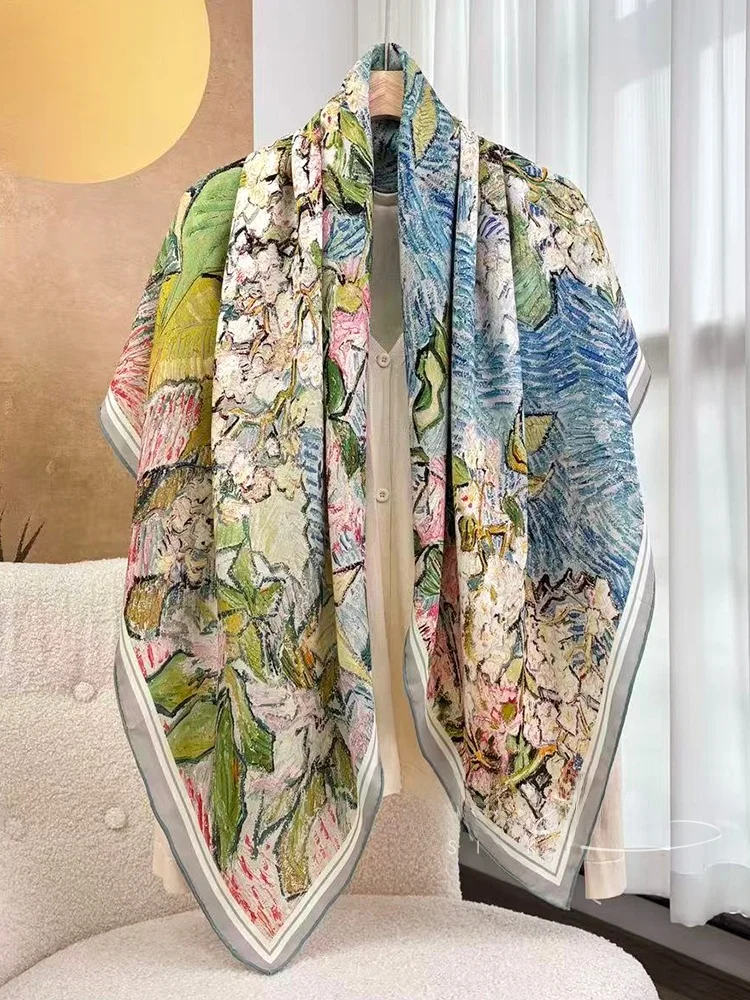 Echarpe-en-soie-double-face-a-motifs-floraux-coloree-et-polyvalente-106-cm-motif-floral-imprime-numeriquement