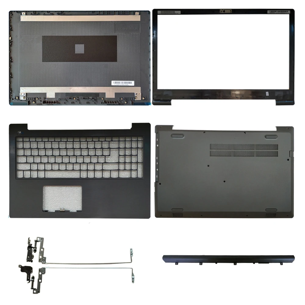 Nowość dla Lenovo V130-15 V130-15IGM V130-15IKB Laptop LCD tylna pokrywa/przednia ramka/górna część podpórki pod nadgarstki/dolna podstawa/zawiasy ekranu