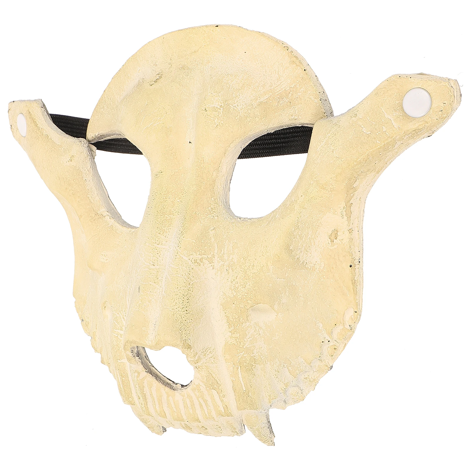 

Sheep Bone Mask Scary Costume Halloween Decorations Lightweight PU Horror Masks for Masquerade Balls Festivals Cosplay Dance