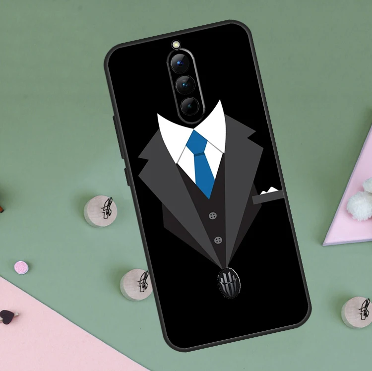 Man Suit Shirt Tie Case For Red Magic 9 8 10 Pro Plus 6 6S 7S 7 Pro 5G 6R RedMagic 9S 8S 10S Pro Plus Cover - view 5