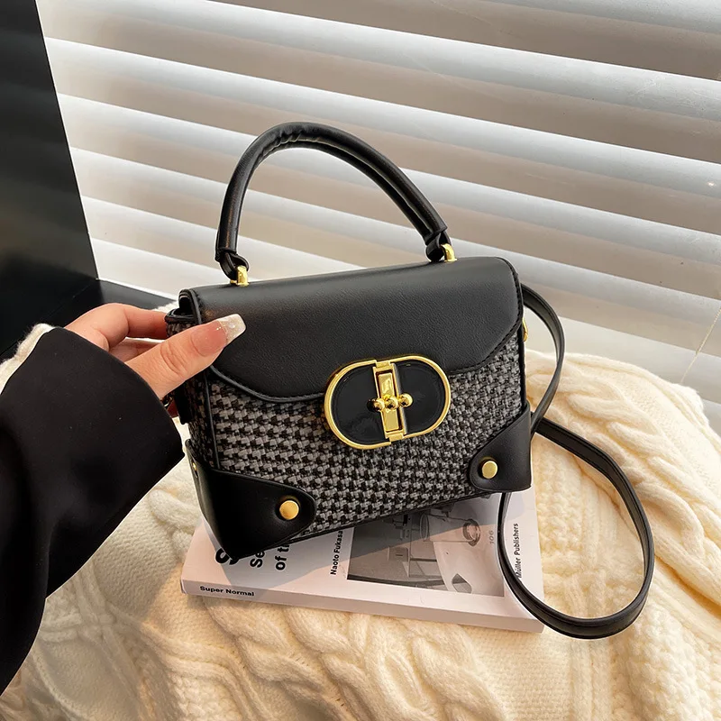 

Винтажная женская сумка через плечо A/W 2025 года, многосторонняя сумка через плечо из натуральной кожи, большая вместительная сумка для работы и свиданий