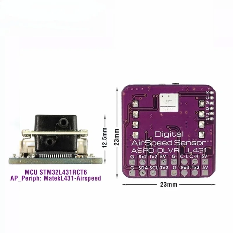 ASPD-DLVR digital airspeed sensor accessory