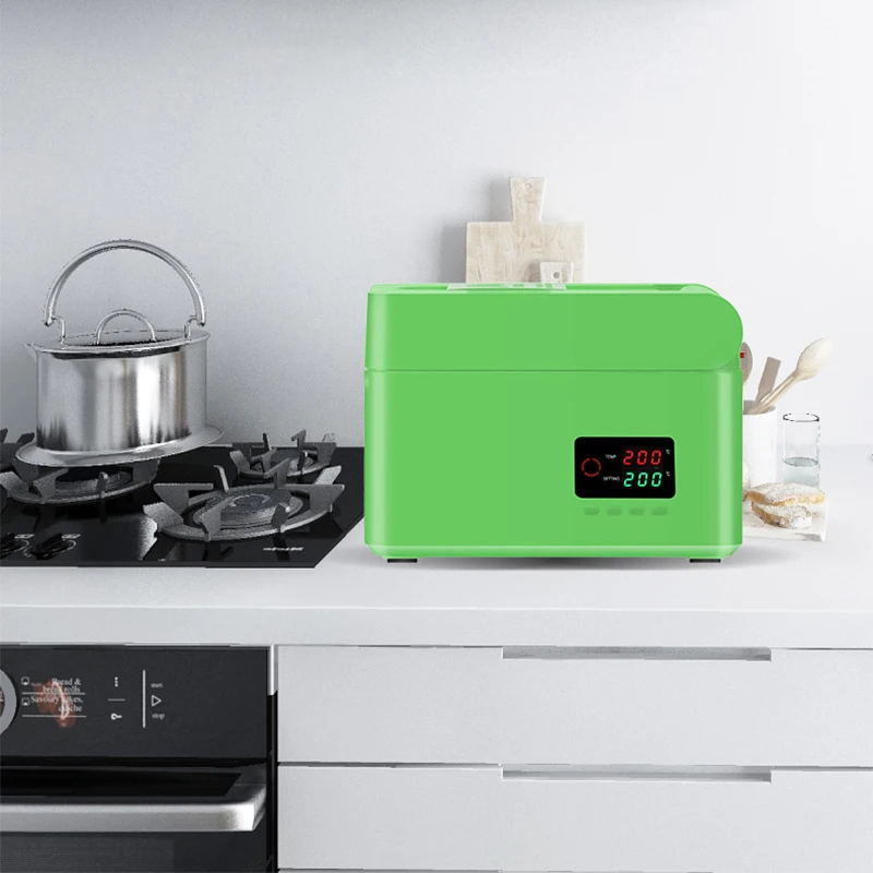 RG-108 Prensa de aceite inteligente para el hogar, Control Digital de temperatura, máquina de extracción de aceite de semillas de girasol, maní, sésamo, 600W