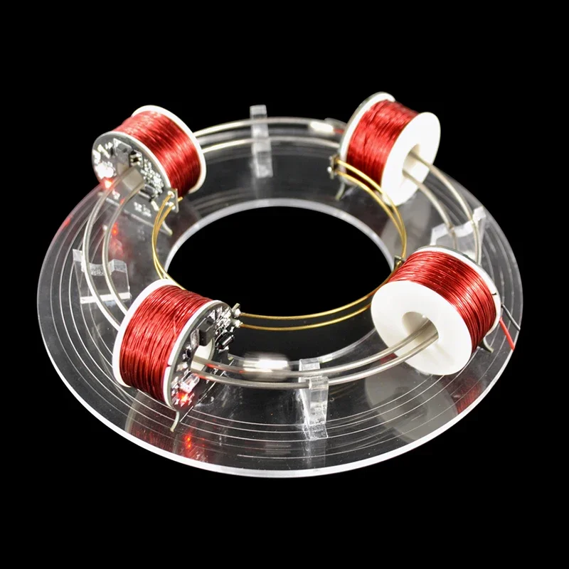 6 Coil Electromagnetic Cyclotron Physical Science Experimental Equipment DIY Homemade Model Toys IN STOCK