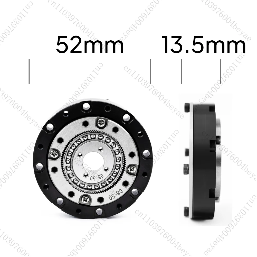 SHD11 Small Hollow Nema 14 17 Servo Motor Speed Reducer 52mm Gearbox Strain Wave Gear Harmonic Drive for Robot Actuator