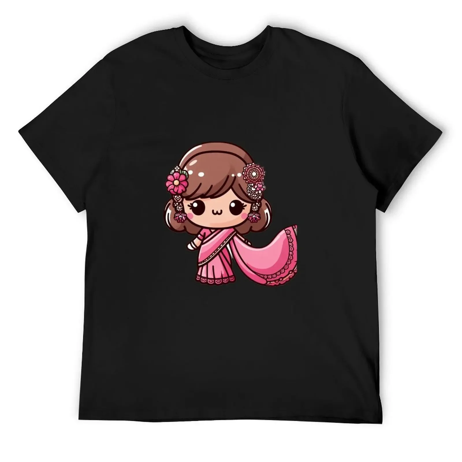 Little Pink Saree T-Shirt funny meme t-shirts essential t shirt anime stuff compression shirt men