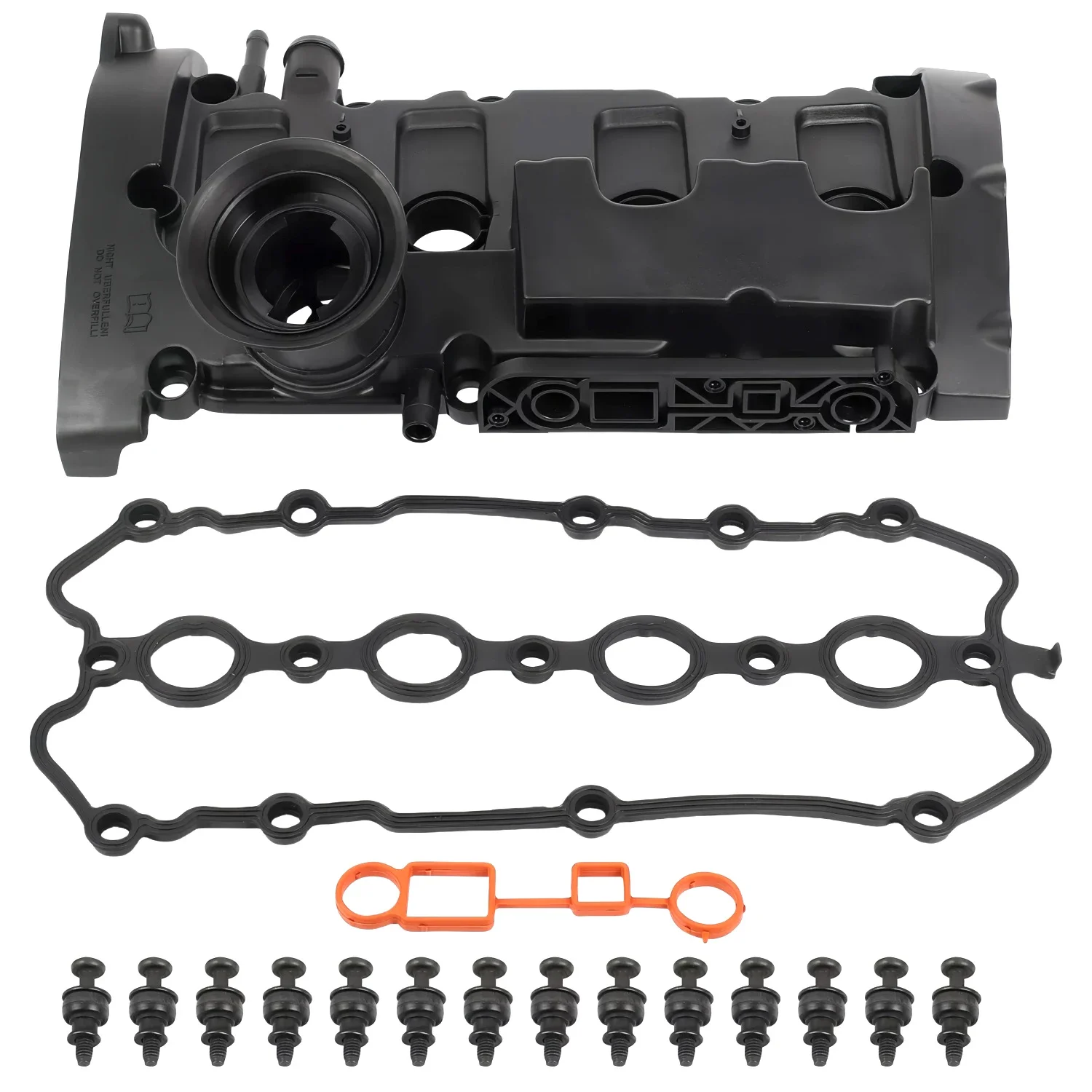 

Engine Valve Cover For Audi A3 TT 2.0L L4 2006-2009 Volkswagen Golf GTI Jetta Passat 2.0L L4 2006-2013 06F103469K 06F103469F
