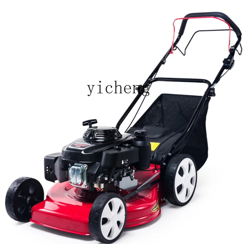 

Tqh Petrol Driven Mower Honda Yamaha Power Lawn Machine Weeding Machine Grass Cutting Orchard Hand Push Type