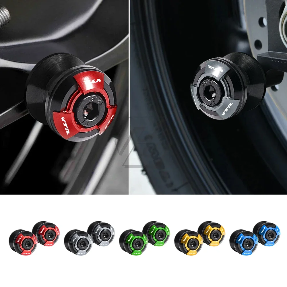 Motorcycle Accessories Swingarm Spools Slider Stand Screws Case for Honda VTR VTR1000 SP-1 SP-2