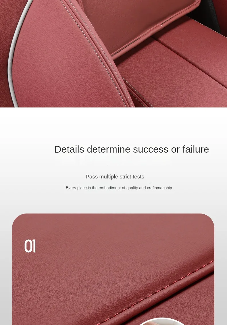 Auto Sitz Mittleren Kleiderbügel Lagerung Tasche Leder Auto Handtasche Halter Zwischen Sitze Kopfstütze Hängen Telefon Wasser Tasse Organizer Taschen – Detail 7