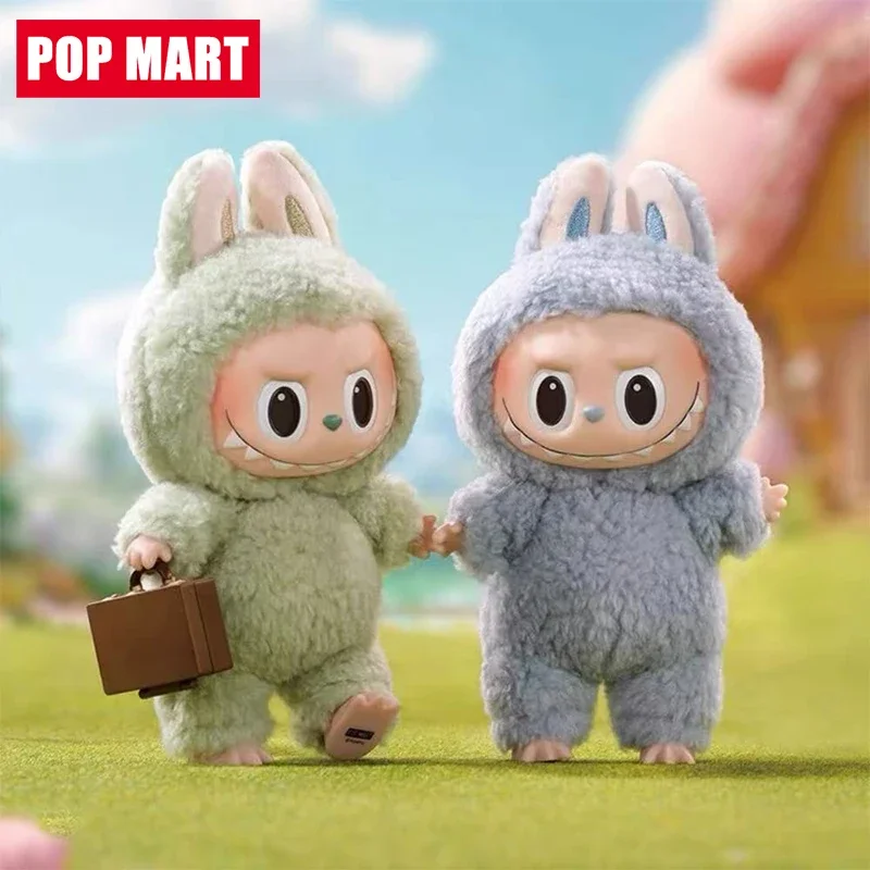 The Monsters Exciting Macaron LABUBU Vinyl Doll Pendant Blind Box POP MART Dainty Cute Gift for Girls