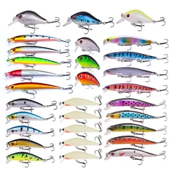 Proleurre Almighty Mixed Fishing Lure Kits Wobbler Crankbait Swimbait Minnow Hard Baits Spiners Carp Bait Set Fishing Tackle