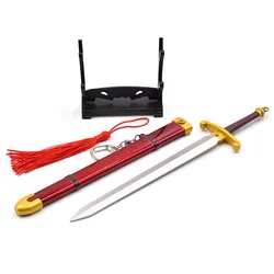 23cm Dragon Game Peripheral Ball Pop-up King Kai Z Sword Weapons Model 1/6 Craft Son Gohan Figure Toy Gift Keychain Ornaments