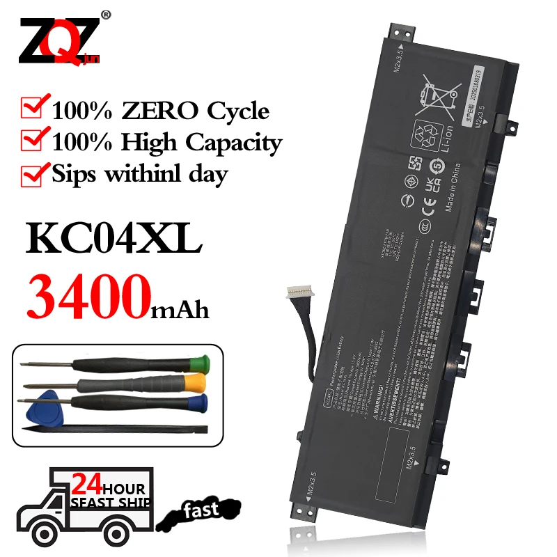 KC04XL 53.2Wh Battery for HP Envy X360 13-AG 13M-AQ 13-AH 13-AQ0010TU 13-AH0010TX HSTNN-DB8P HSTNN-IB8K L08544-2B1