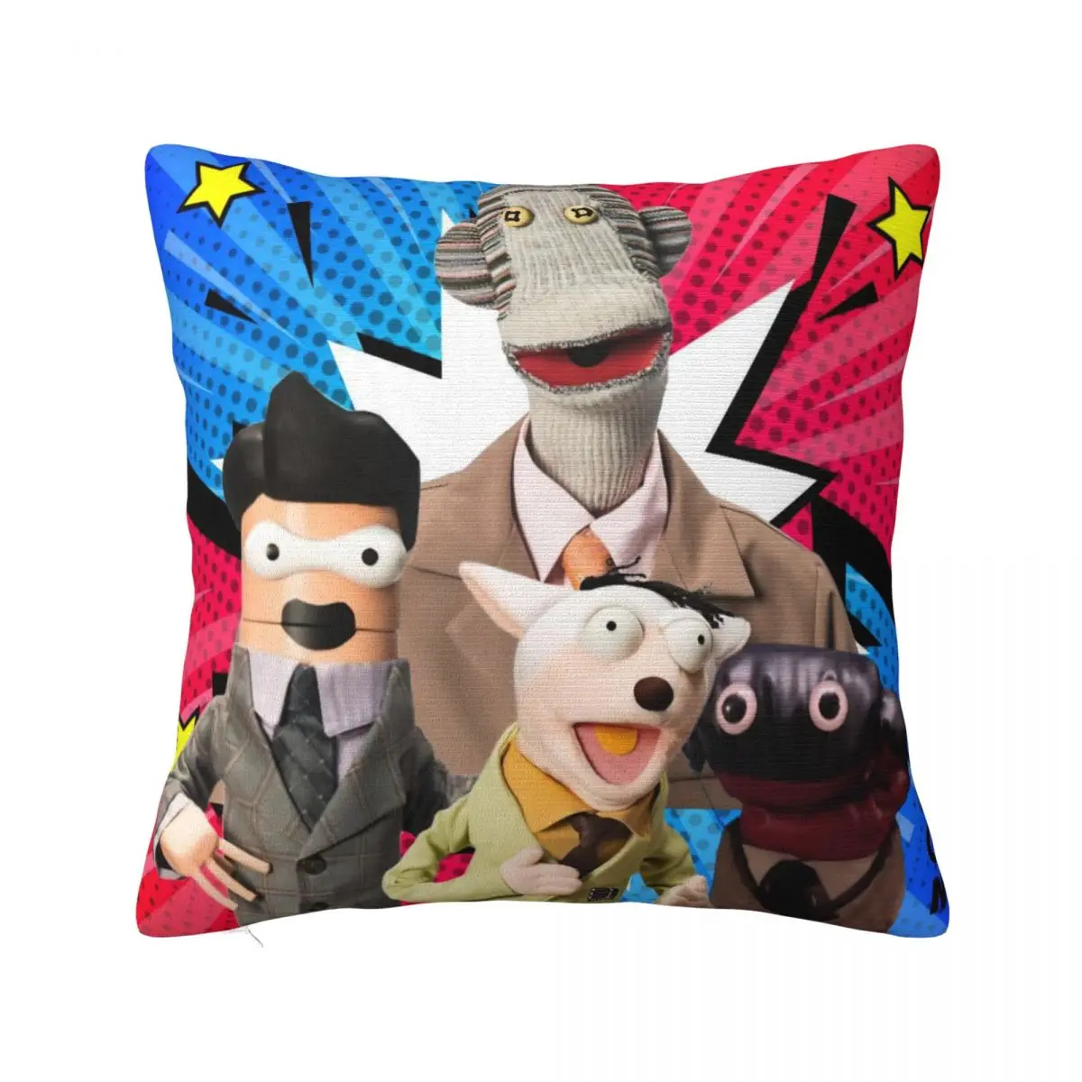 31 Minutos Fundas de almohada cuadradas de comedia chilena Tulio Trivino Funda de cojín Funda de almohada decorativa creativa para el hogar 40 * 40 cm