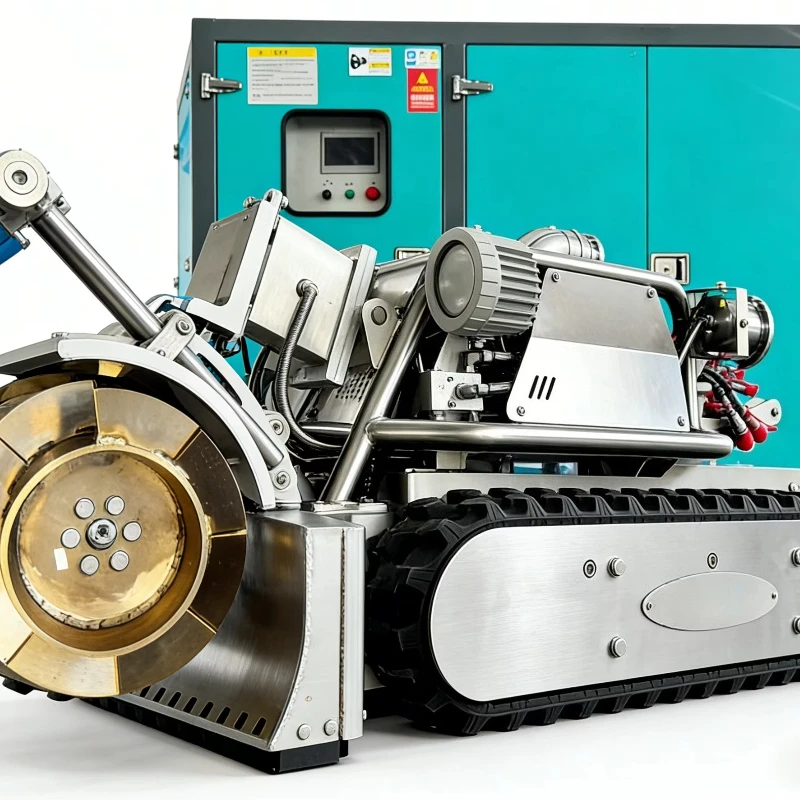 EX ER800S Earthworm Dredging Robot Zone 2 Explosion Proof for Hazardous Confined Space Drenaje Robot