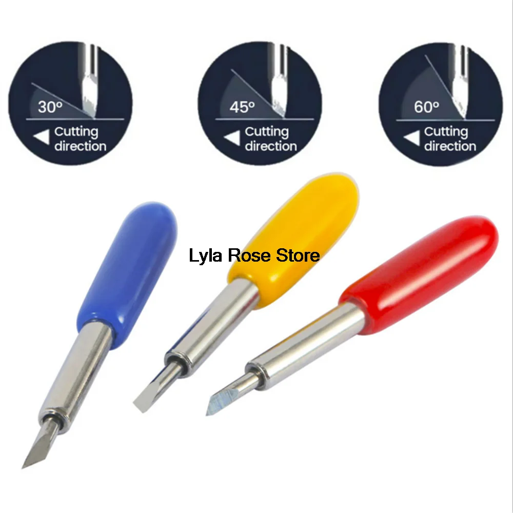 

30, 45, 60, смешанные градусы, режущие виниловые плоттеры, лезвия, ножи для надписей, резак