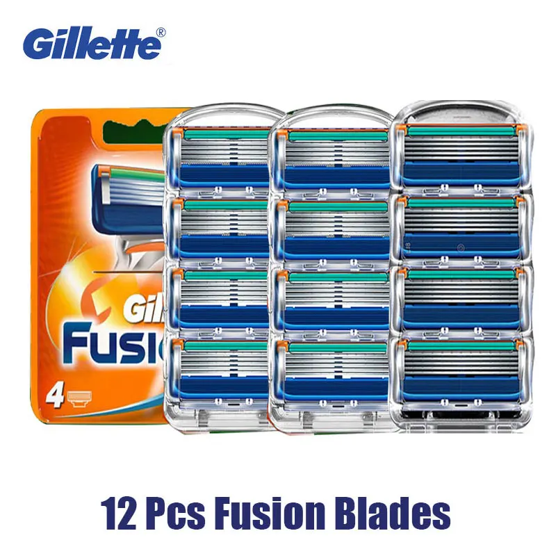 Gillette Fusion Rasierklingen 5 Schichten manuelle Rasier kopf Ersatz profession elle Bart Rasierklingen für Mann Gesicht Sicherheit Pflege