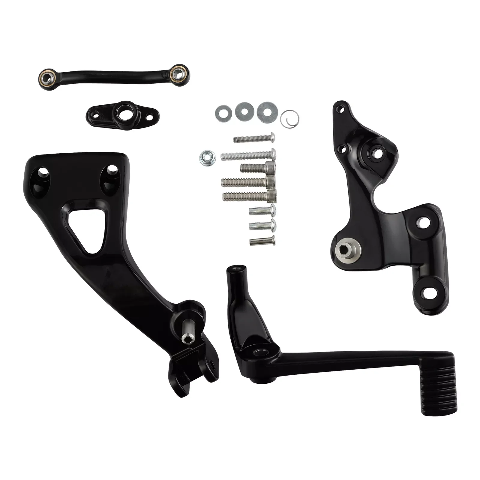 

Motorcycle Mid Controls Shift Brake Side For Harley Fat Bob FXFB FLSB FXFBS 2018-2024