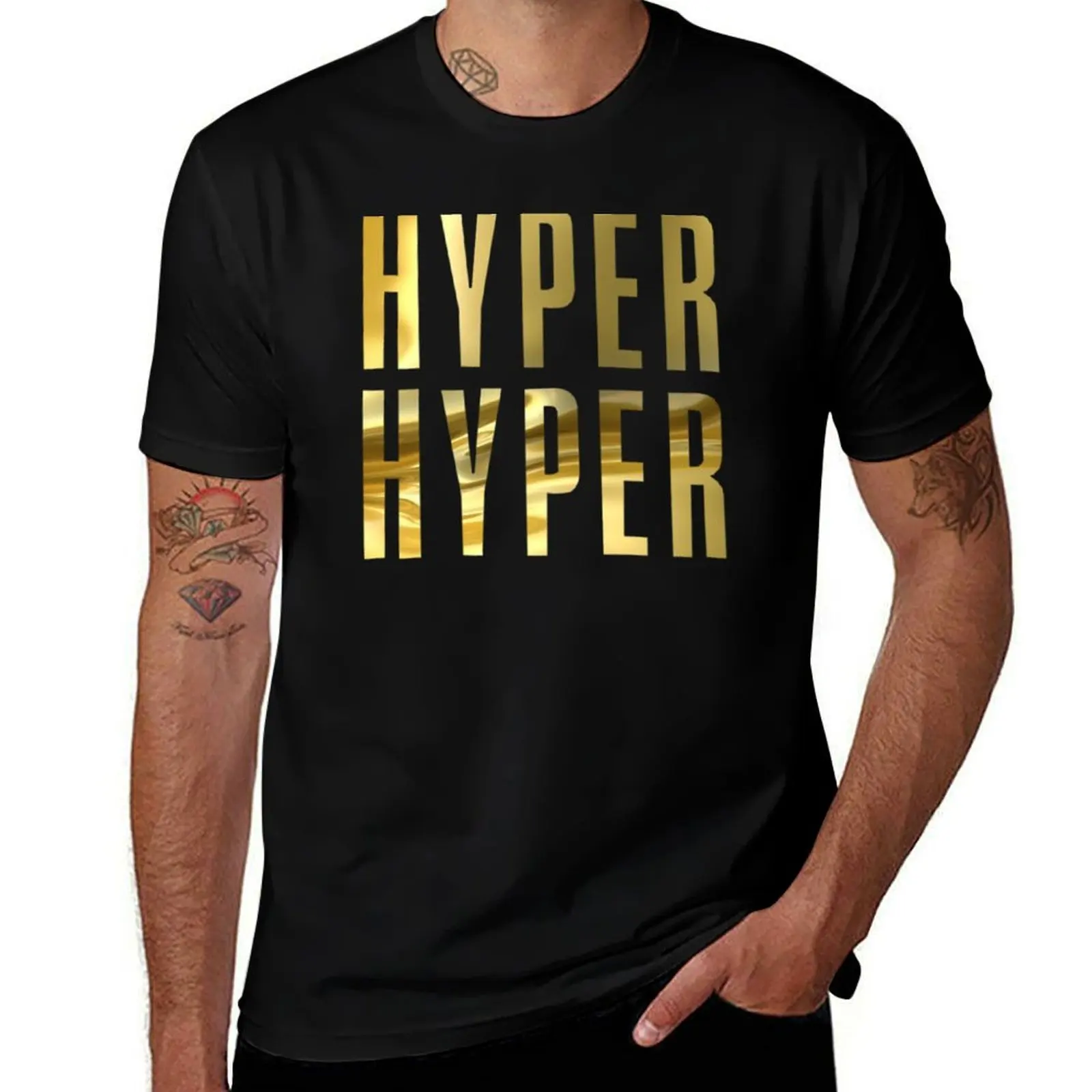 Hyper Hyper - Scooter band collector hit 90s gold edition T-Shirt Breathable Sportswear T-Shirt for Men
