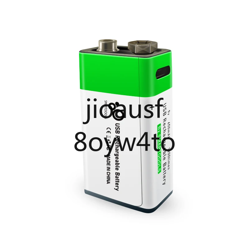 2PCS 6F22 9V Rechar… - image