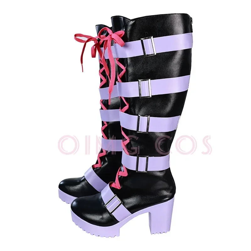Identidade 5 jardineiro Emma Woods Cosplay Sapatos Estilo Anime Chinês Halloween Homens Jogo