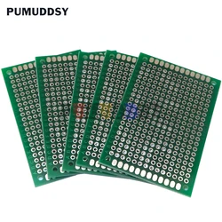 5PCS/Lot 4x6cm Breadboard Plate Wholesale 4*6CM Double-Side Copper Prototype PCB Universal Printed Circuit Board