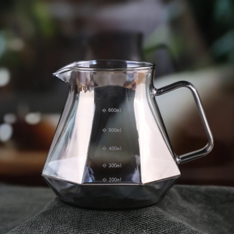 Havnmore Coffee Obsidian Diamond Hand-brewed Coffee Sharing Pot Filter Cup Cloud Hand-brewed Coffee Pot Set