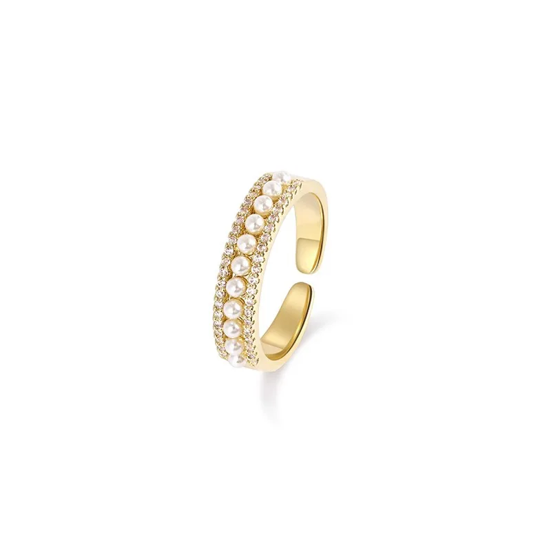 VENTFILLE  925 Sterling Silver Pearl Ring for Women Design Versatile Minimalism Temperament Jewelry Gift Dropshipping