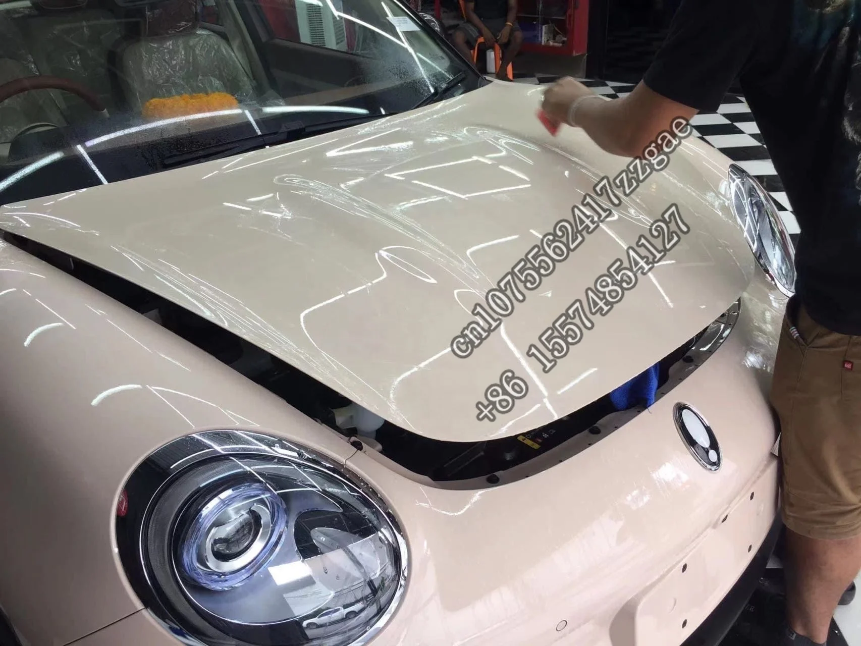 High Gloss Transparent Auto Body Film Heat-Healing Car TPU PPF No-Yellowing Car Paint Protection Film