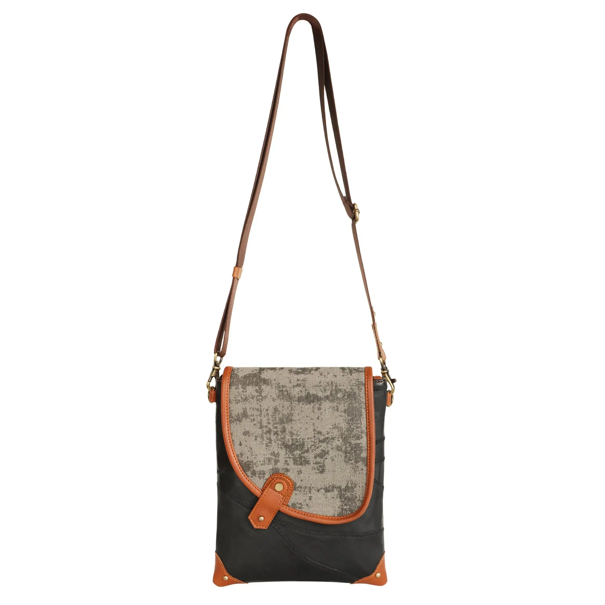 

Noho Crossbody Bag w/ Hidden CC Holder - Carbon Grey