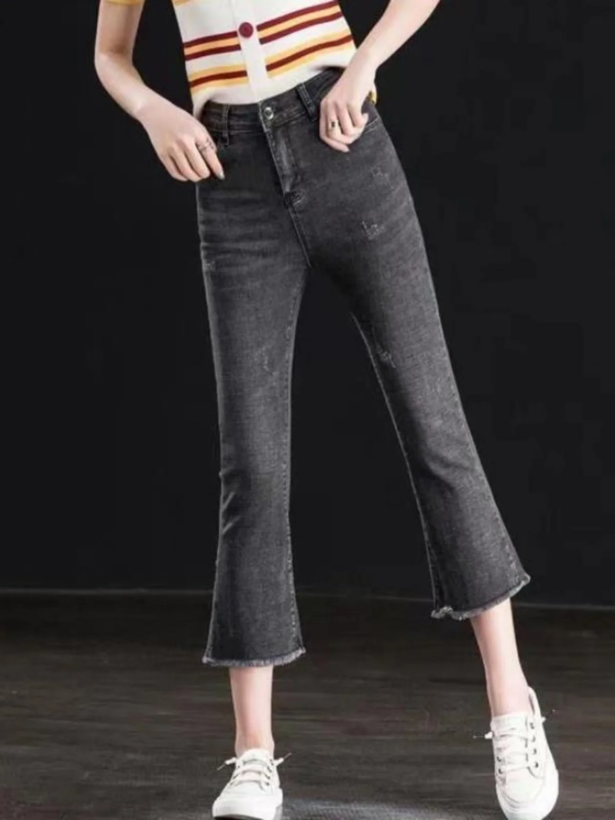 calca-jeans-feminina-de-cintura-alta-reta-fina-estilo-social-colecao-verao-da-yimianxuan